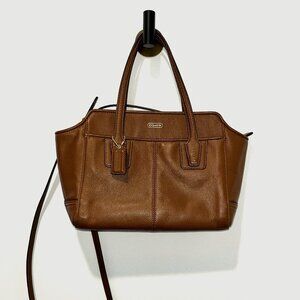Coach Purse - brown leather